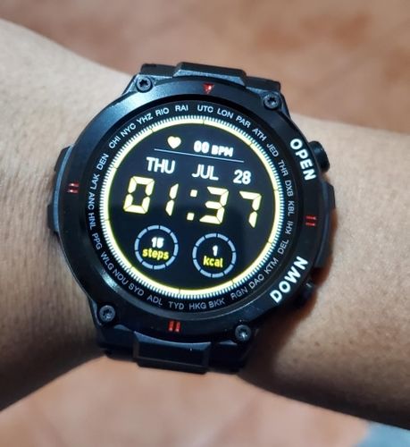 Customer photo review of ZE™ Max Military Grade Smartwatch