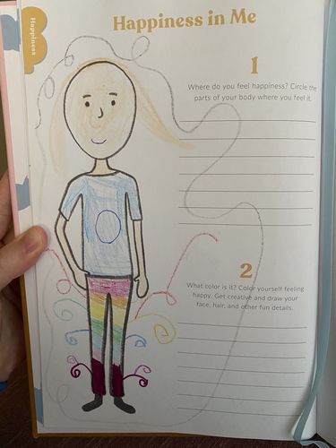 Customer photo review of Emotions Journal - Blush Pink-Amber