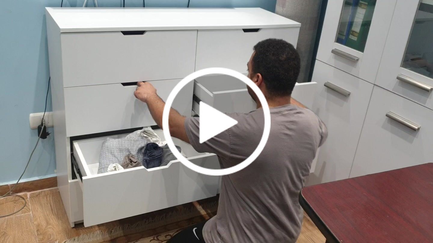 Customer video review of وحدة ادراج 40×120سم-FNH46