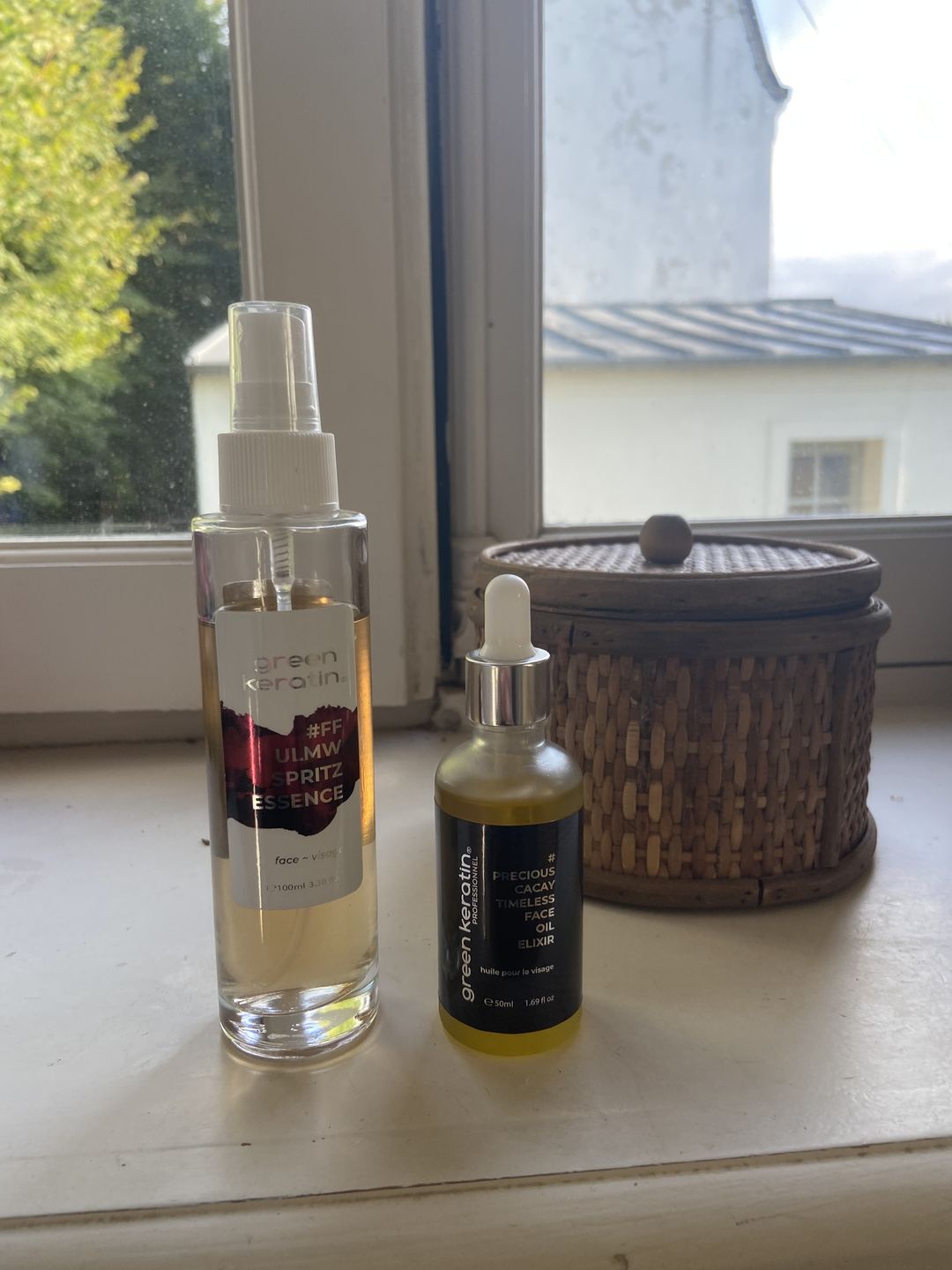 Customer photo review of Precious Cacay Timeless – Elixir Nourrissant pour le Visage