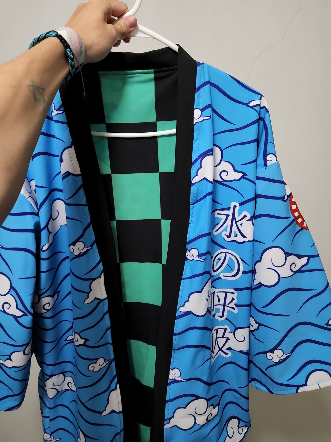 Customer photo review of 🔥 TANJIRO 2.0 — SHADOW DISCIPLINE KIMONO