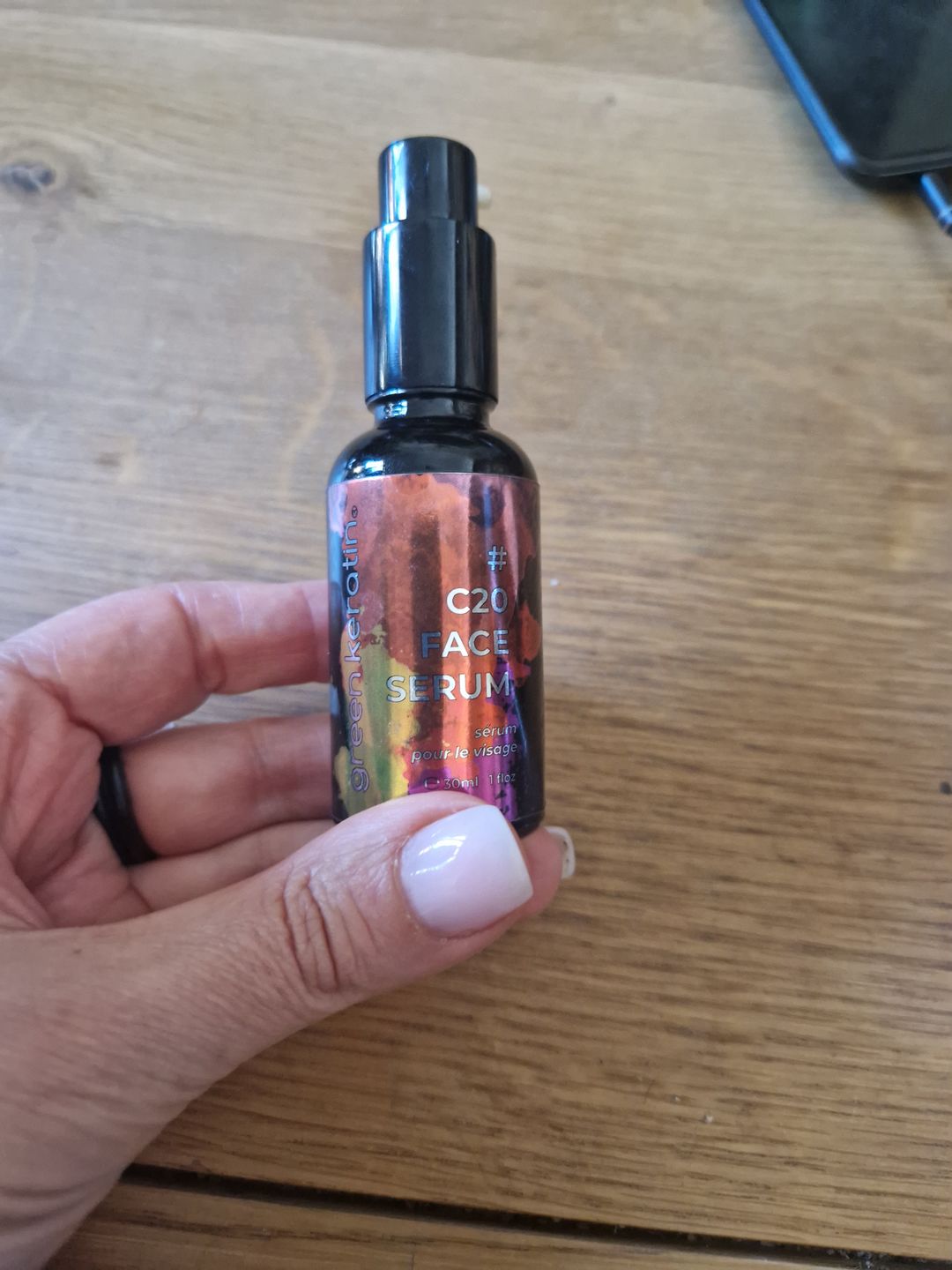 Customer photo review of C20 - Sérum pour le visage