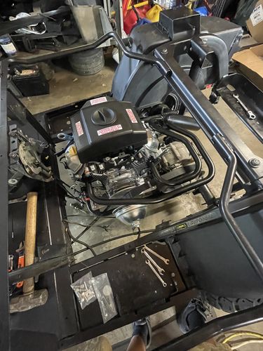 Customer photo review of Predator 22hp Installation Kit for 1994-2008 EZ-GO TXT / Medalist / Workhorse