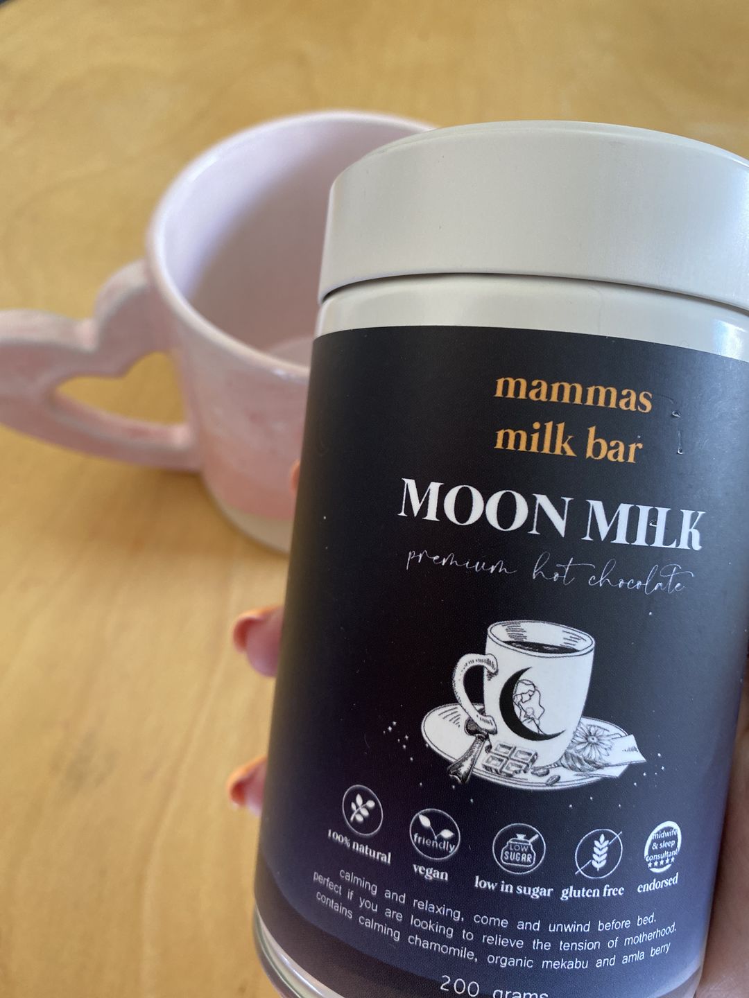 Customer photo review of Moon Milk - Sleep & Rest