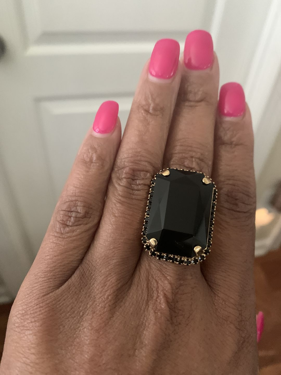 Customer photo review of Stardust Crystal Ring