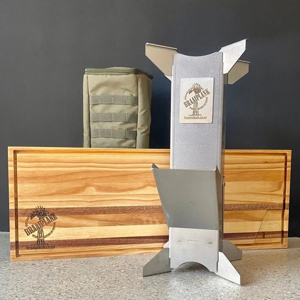 Customer photo review of BraaiPlank™ ROCKETSTOVE+ With Carry Bag