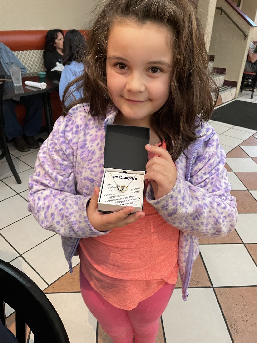 Customer photo review of [ALMOST SOLD OUT] To My Granddaughter - Love Grandma - Beautiful Gift Set - SS117GM