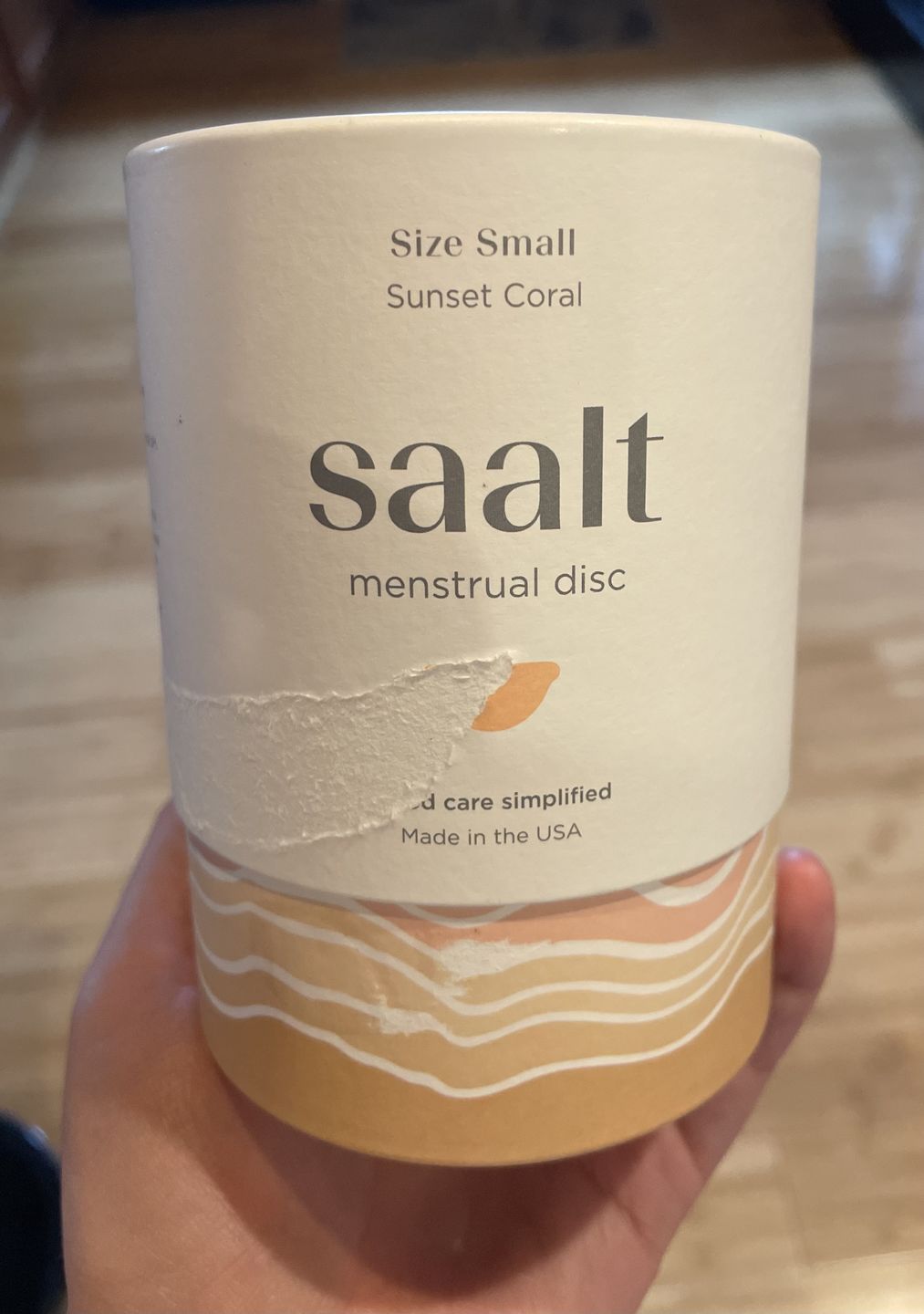 Customer photo review of Saalt Disc