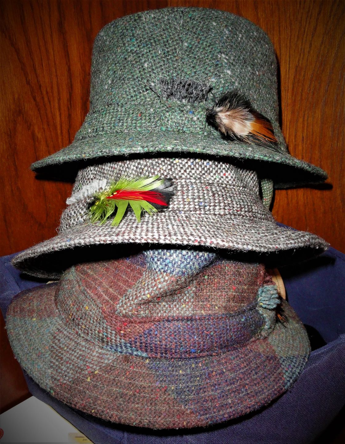 Customer photo review of Walking Hat Tweed