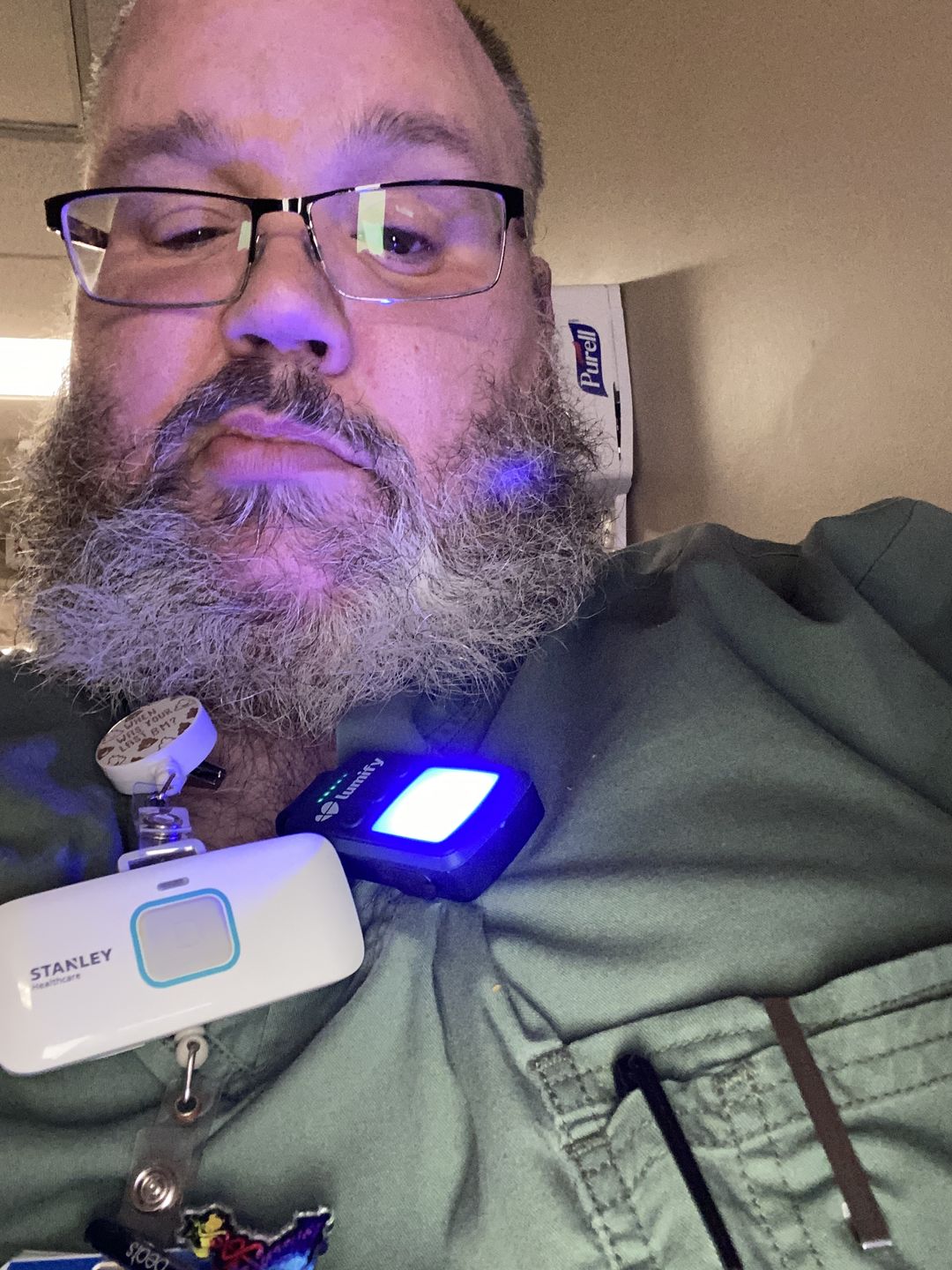 Customer photo review of uNight Light 2.0