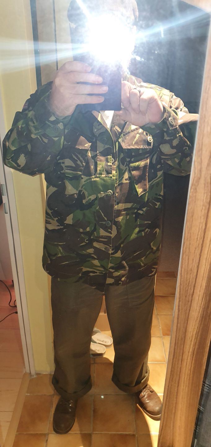 Customer photo review of Vietnam War US Army OG-107 Fatigue Utility Shirt - Plain