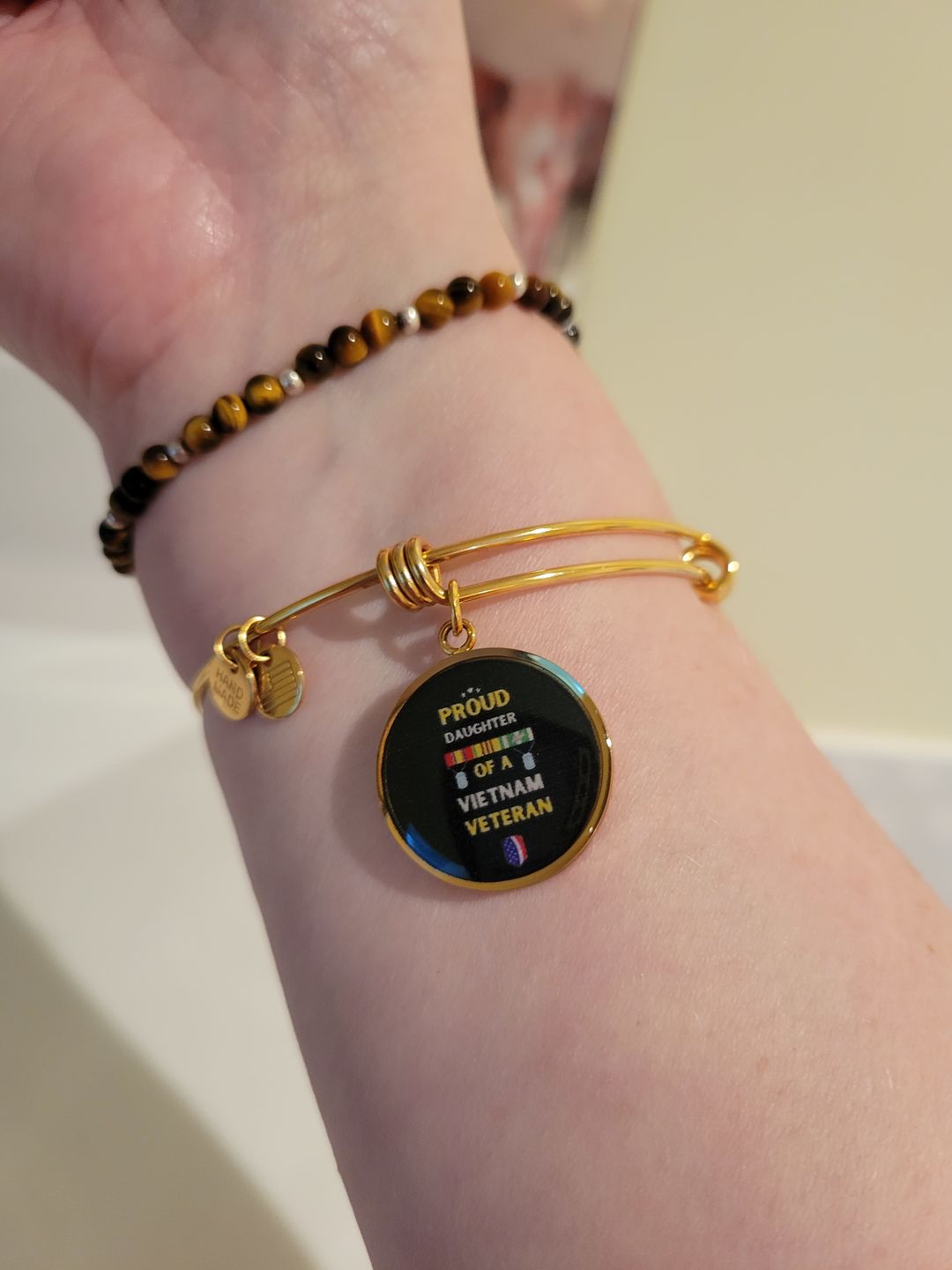 Customer photo review of Scripted Love Necklace - POD MC