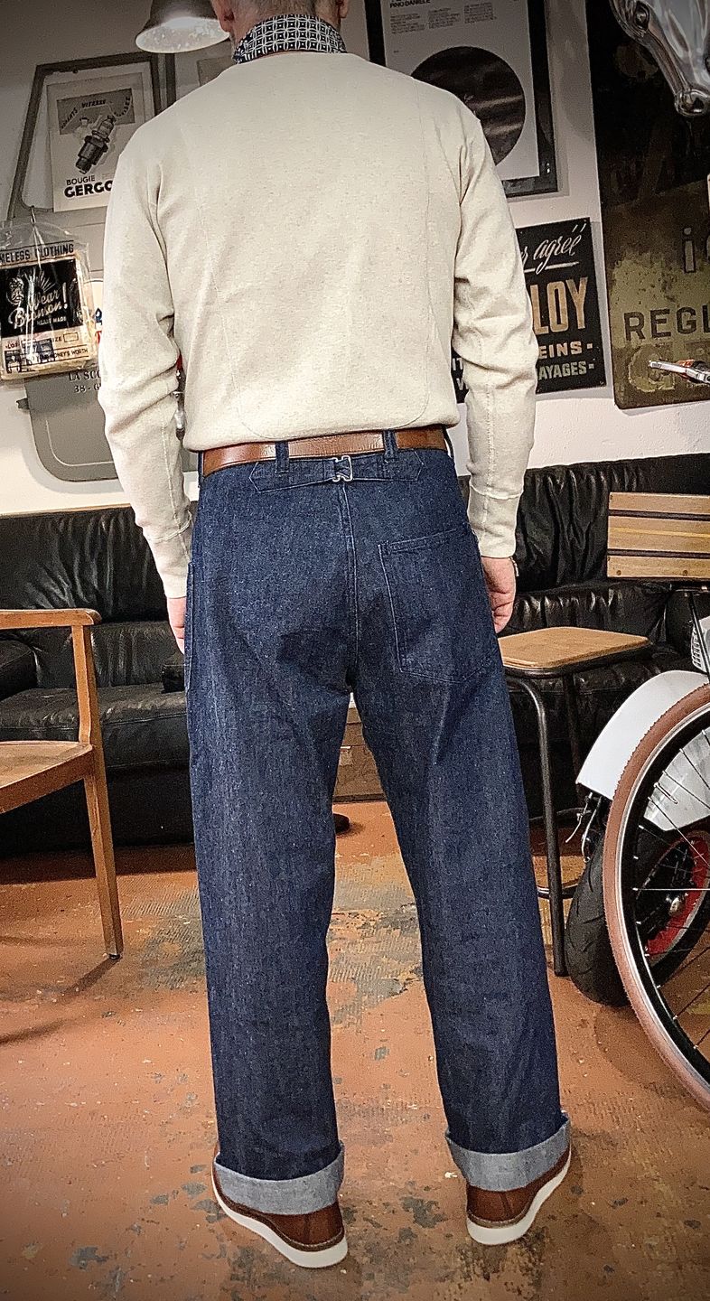 Customer photo review of 1917 US Navy 1st Denim Pants