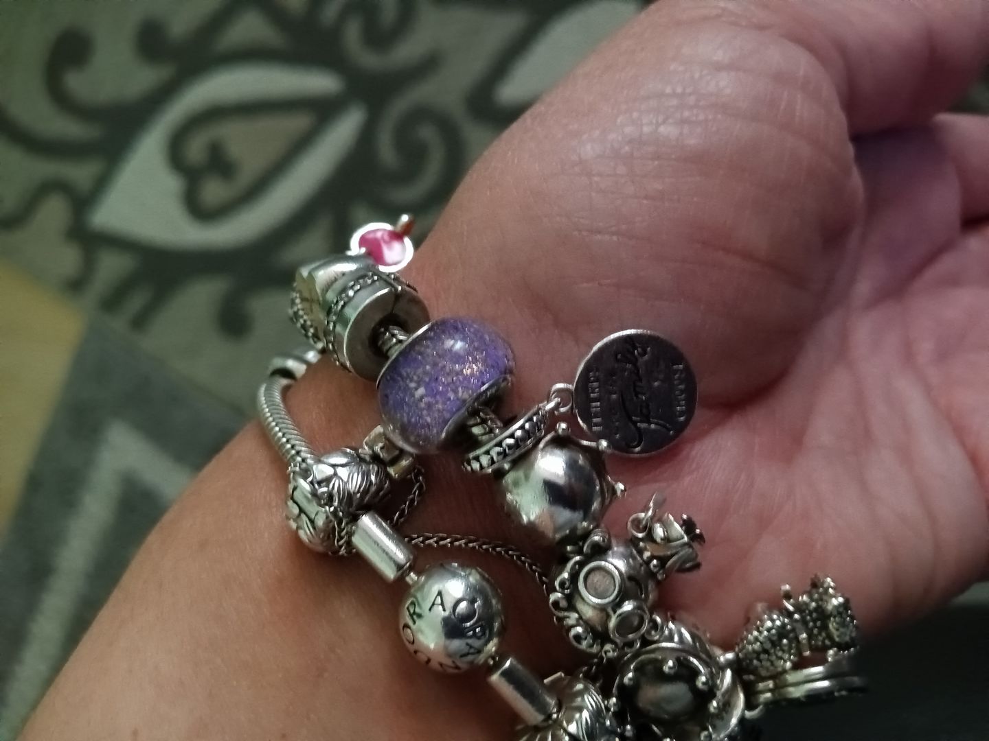 Customer photo review of Solid Color Bead with Cremains