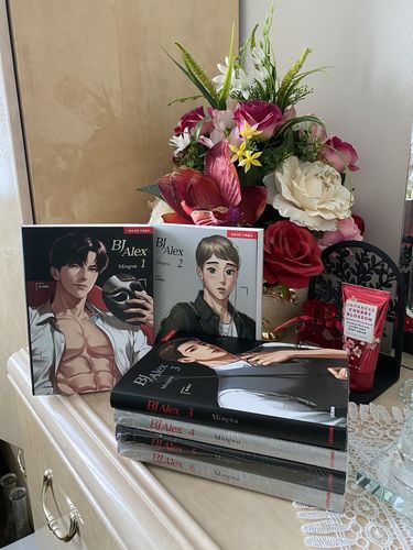 Customer photo review of BJ Alex Manhwa Books - English Version