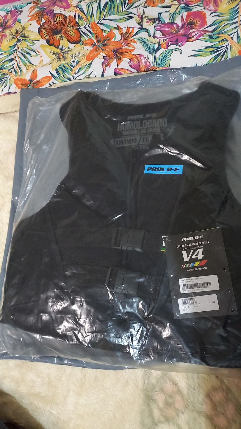 Customer photo review of Colete Salva-Vidas Homologado Protech V4
