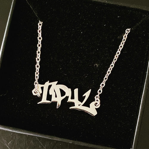 Customer photo review of LOANYA Namenskette aus deiner Handschrift