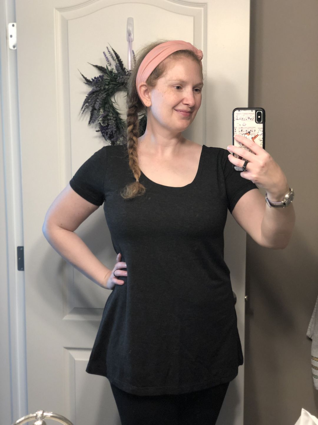 Customer photo review of *Freshly Baked* Scoop Tee
