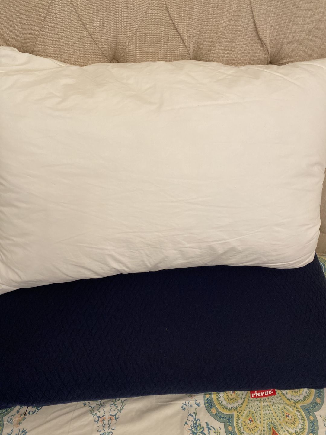 Customer photo review of Double Hotel Pillow