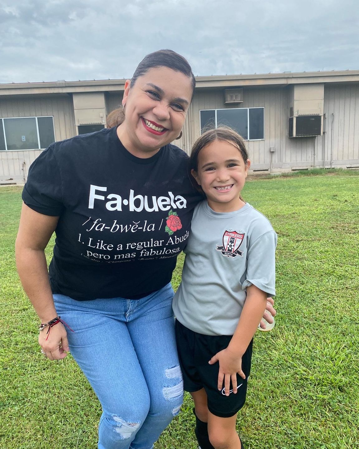Customer photo review of Fabuela Fabulosa Abuela T-Shirt