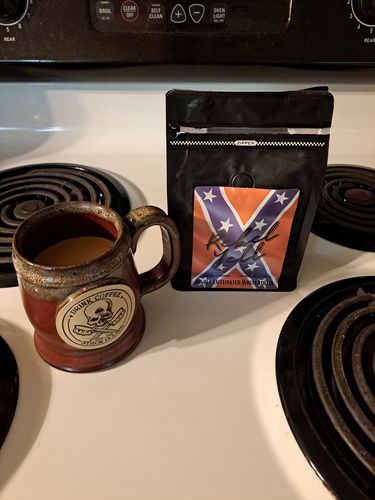 Customer photo review of Rebel Yell Ground WHITE Coffee
