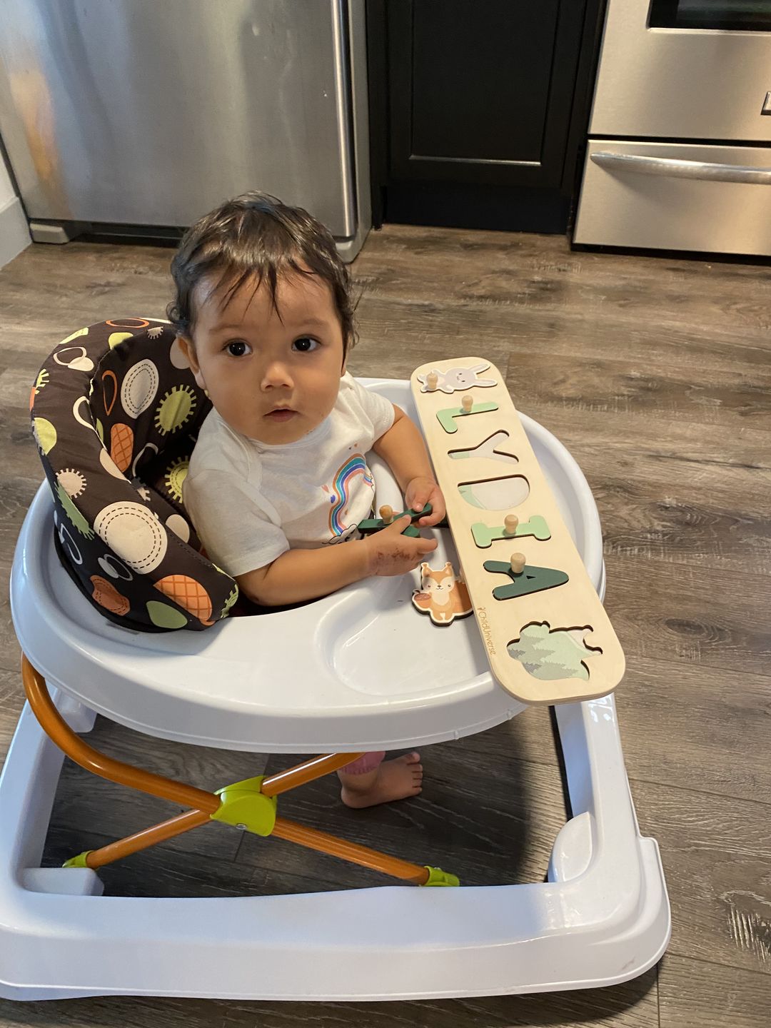 Customer photo review of Woodland Name Puzzle