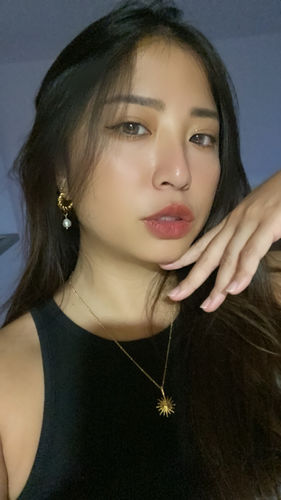 Customer photo review of Sun Necklace