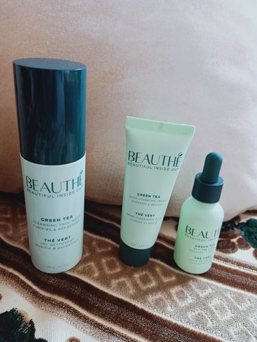 Customer photo review of Pack Crème Hydratante + Gel Nettoyant