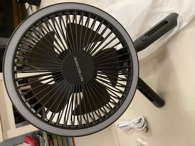 Customer photo review of NEF10 - LED Fan (10,000mAh)
