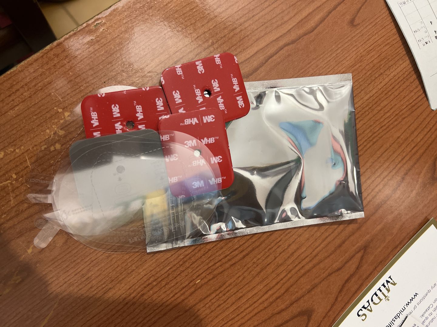 Customer photo review of 3M Adhesive and Electrostatic Sticker for Different Models