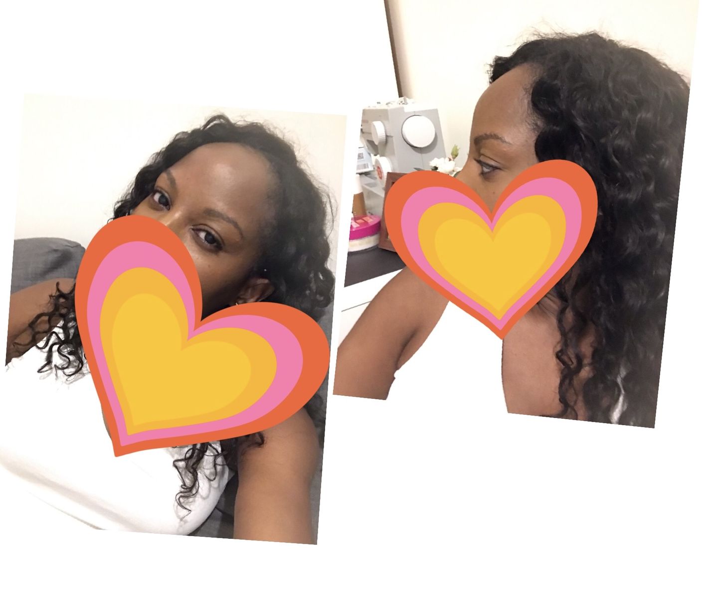 Customer photo review of Kym - Virgin Cambodian Hair - InvisiRoot Thin-Part Wig™️