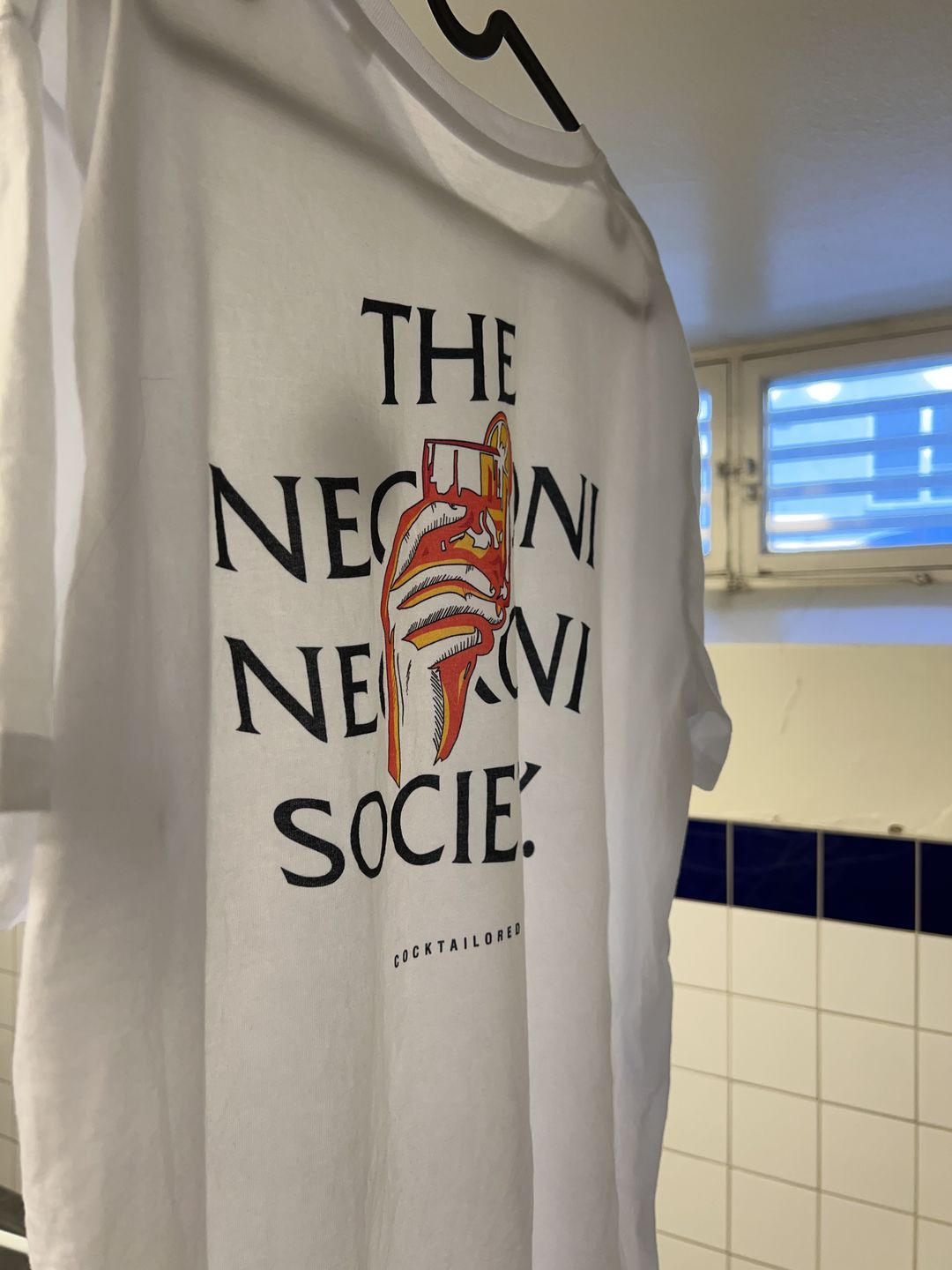 Customer photo review of Negroni Society Organic T-Shirt