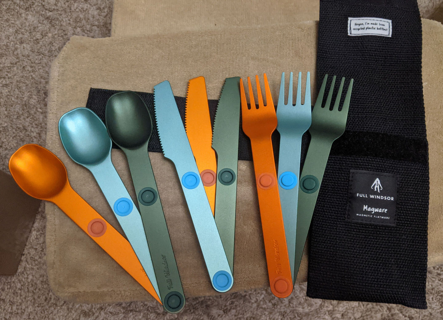 Customer photo review of Magware - Magnetic Flatware Full Set (15 PCS)