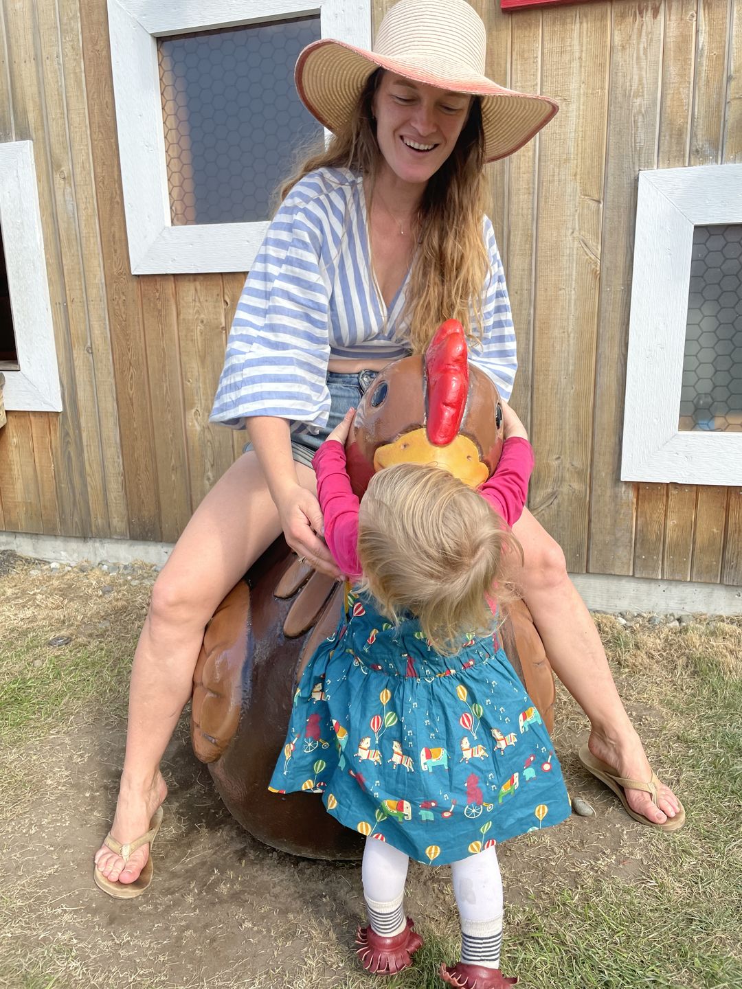 Customer photo review of Join Our Jamboree Pinafore Dress