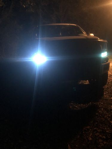 Customer photo review of RGB+W LED Headlights (Pair)