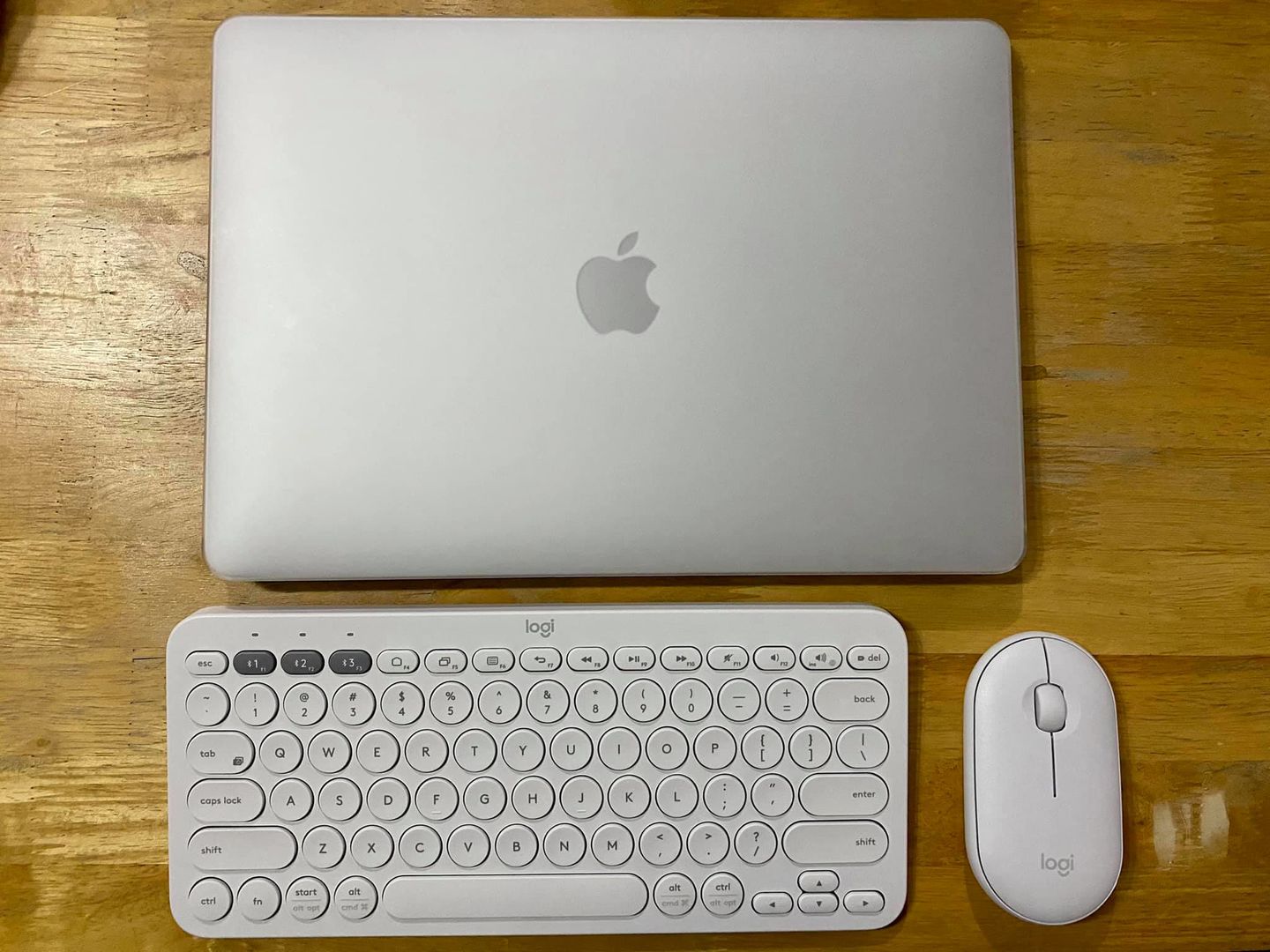 Customer photo review of Clear Frost Macbook Case