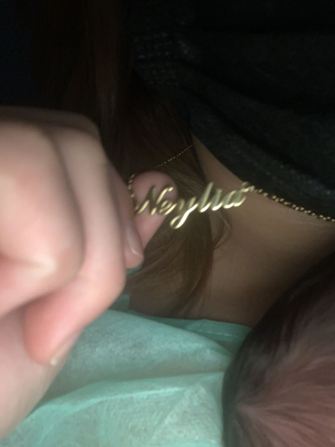 Customer photo review of Collier Prénom Style Classique