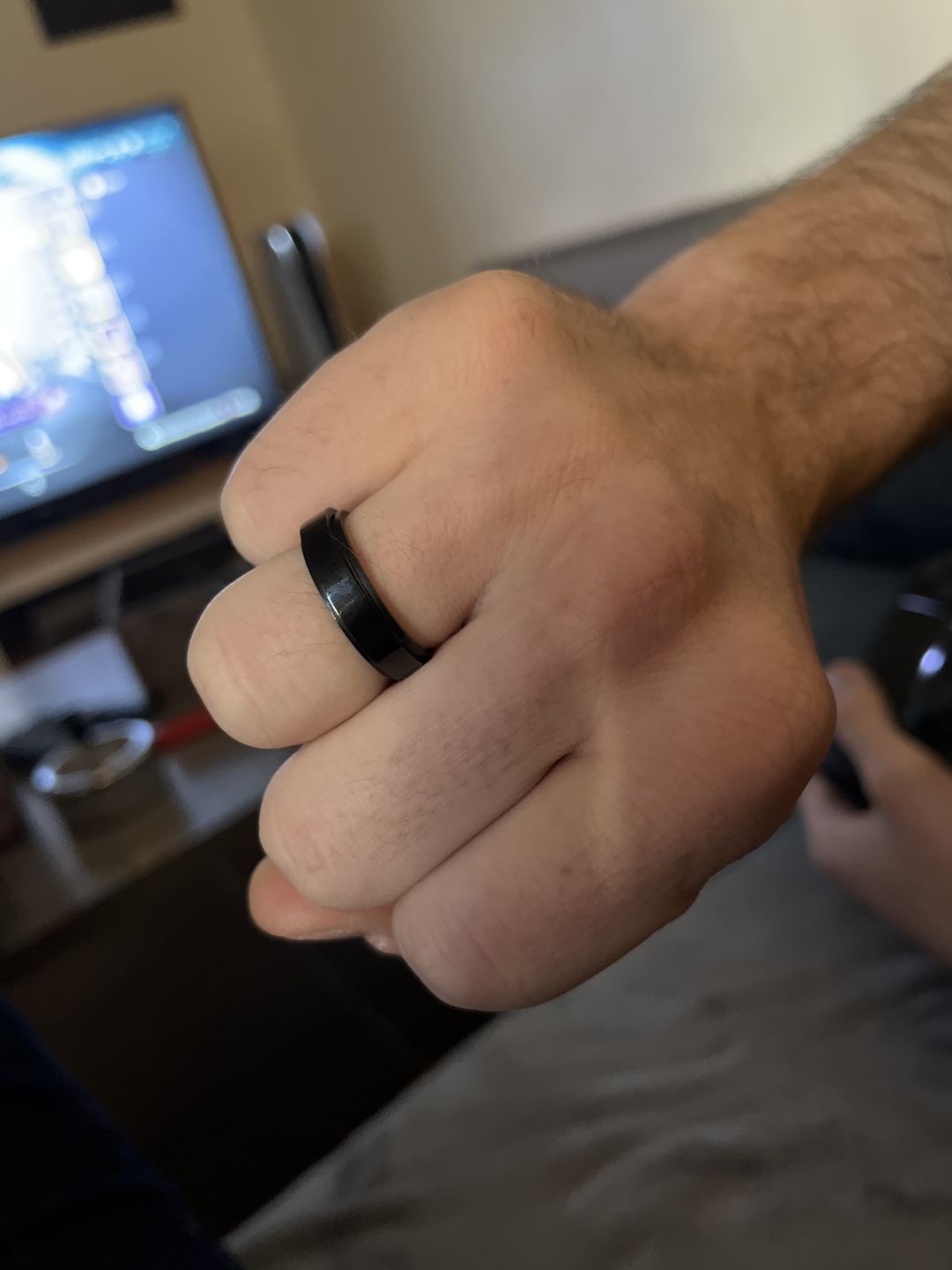 Customer photo review of Bague d'Anxiété Acier Inoxydable - KARA