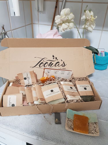 Customer photo review of Loona's SoapSampleBox mit Sisalsäckchen (Alle Düfte)