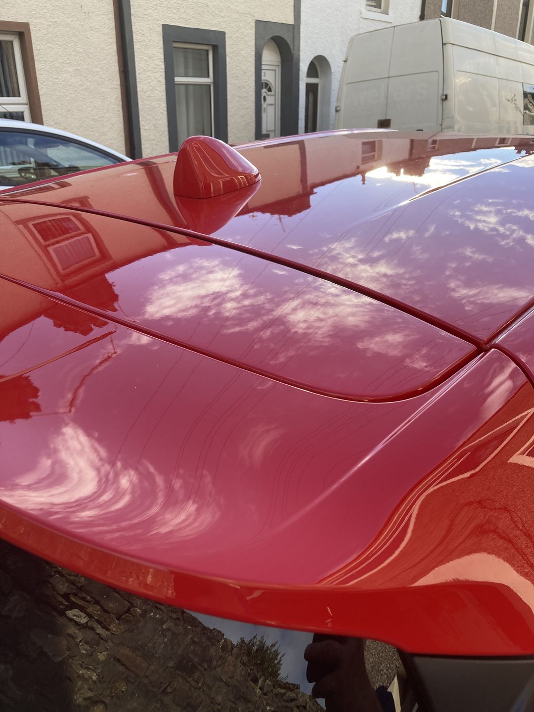 Customer photo review of Proform New 'Shark Fin' Aerial - Mk8/8.5 Ford Fiesta / Mk2 Puma