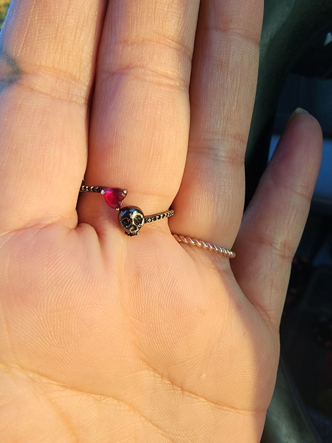 Customer photo review of Free Jewelry Candle