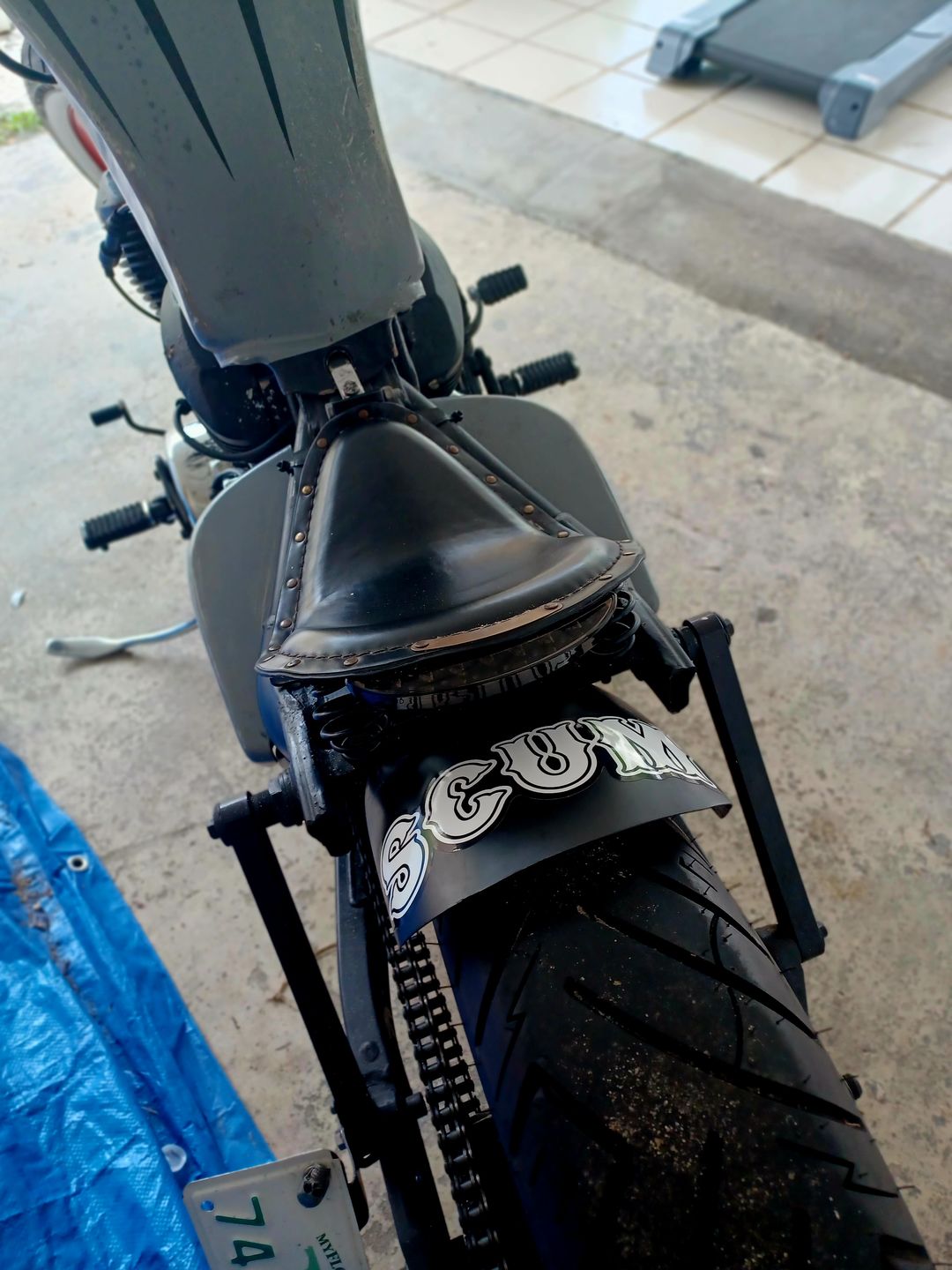 Customer photo review of LARGE SCUM STICKER