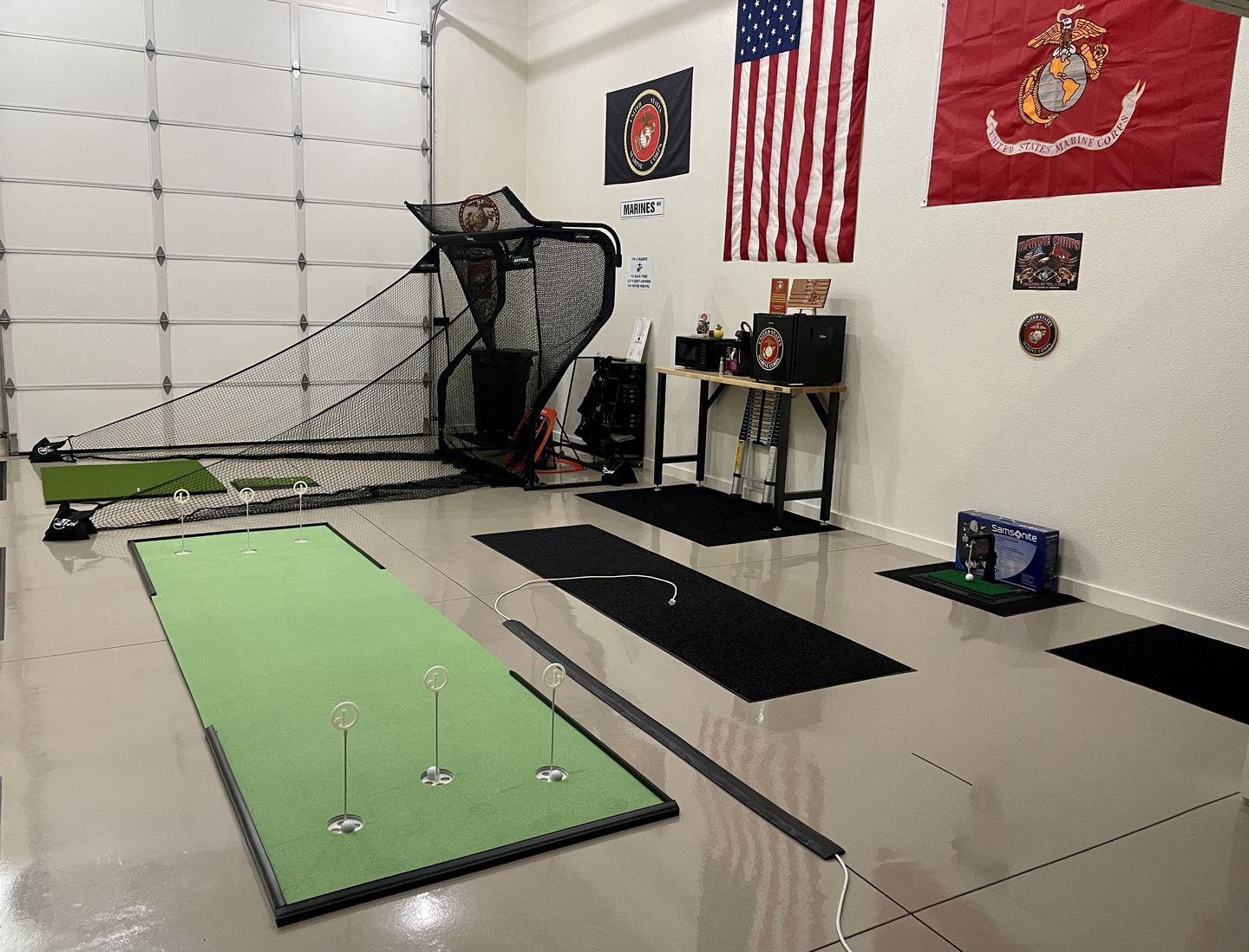 Customer photo review of The Net Return Home Series V2 Golf Net