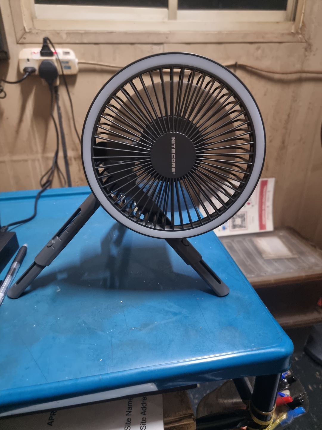 Customer photo review of NEF10 - LED Fan (10,000mAh)