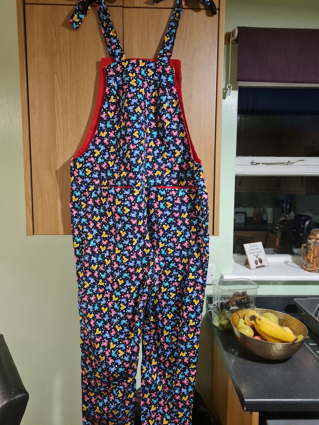 Customer photo review of Multicoloured Ducks Rose & Hubble Cotton Poplin Fabric