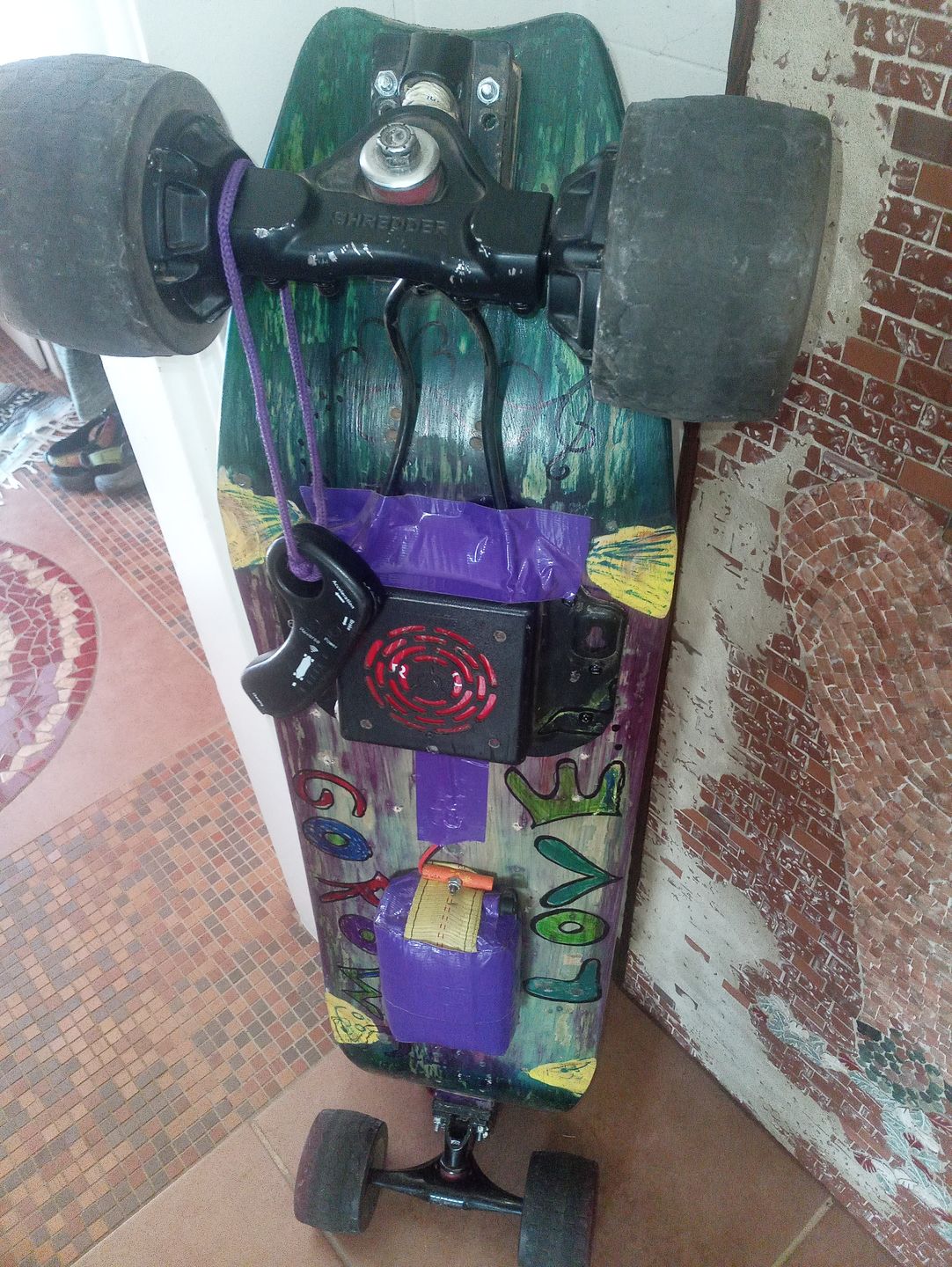 Customer photo review of MEEPO Donut 105mm Hub Motor Kit