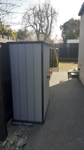 Customer photo review of High Store Plus Shed