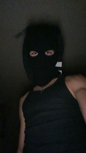 Customer photo review of Rabbit Ski Mask Bunny Balaclava