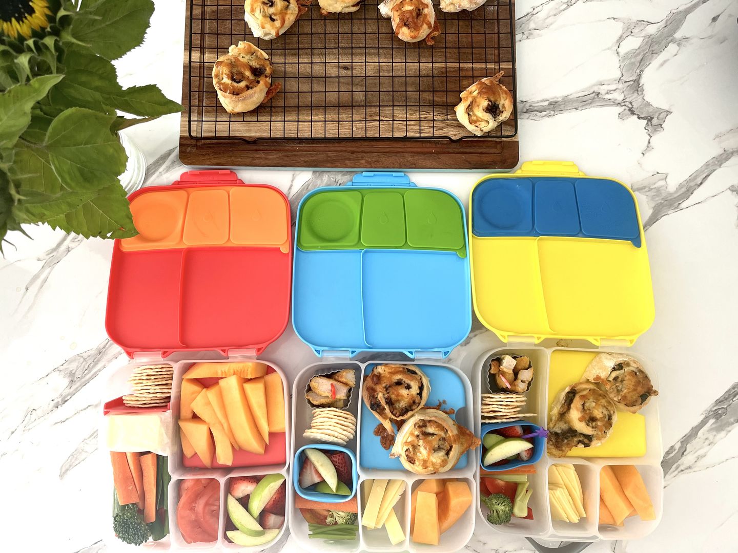 Customer photo review of b.box Bento Lunchbox  – Strawberry Shake