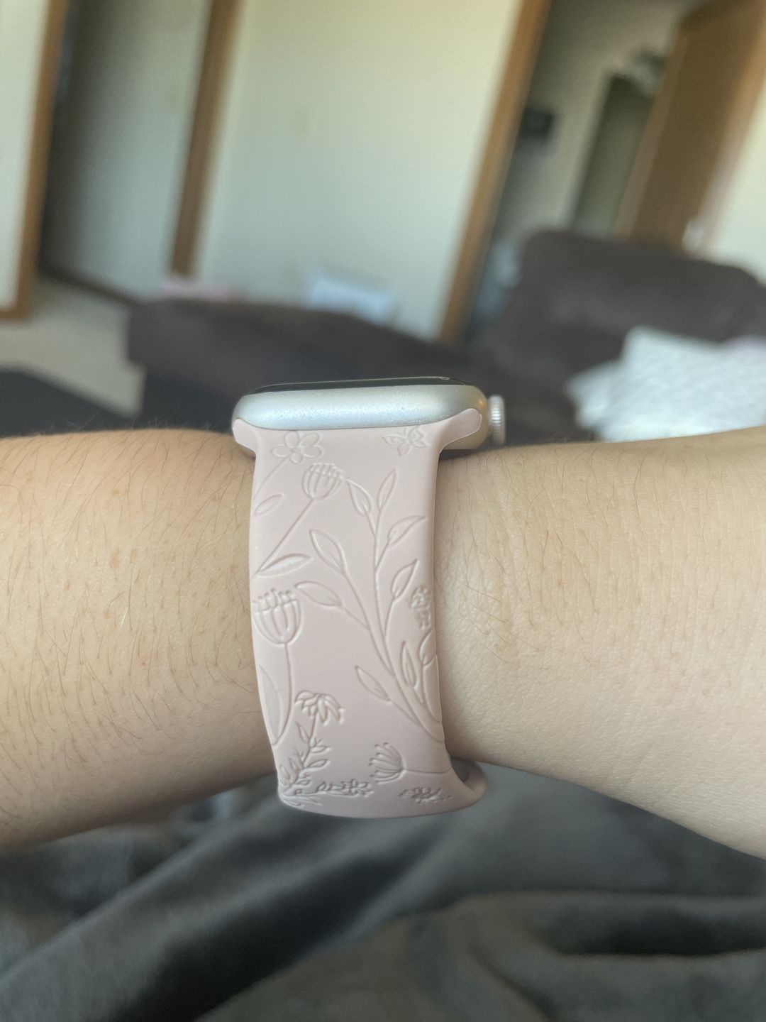 Customer photo review of Ione Silicone Band (6 Colours)